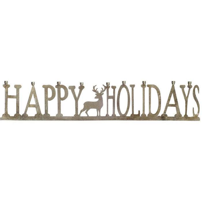 Happy Holidays Christmas Tabletop 8 x 14.5in