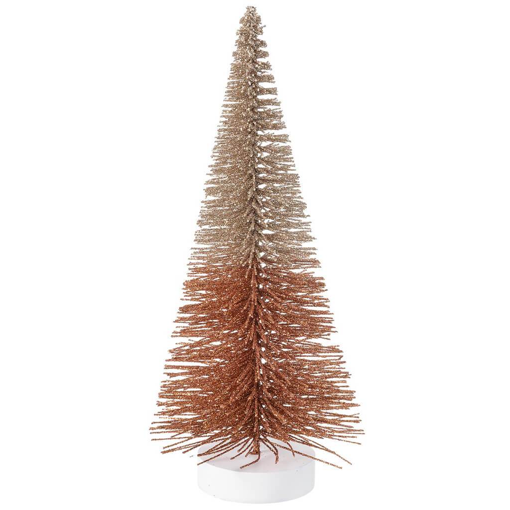 Bottlebrush Tree 4 x 8.75in Brown