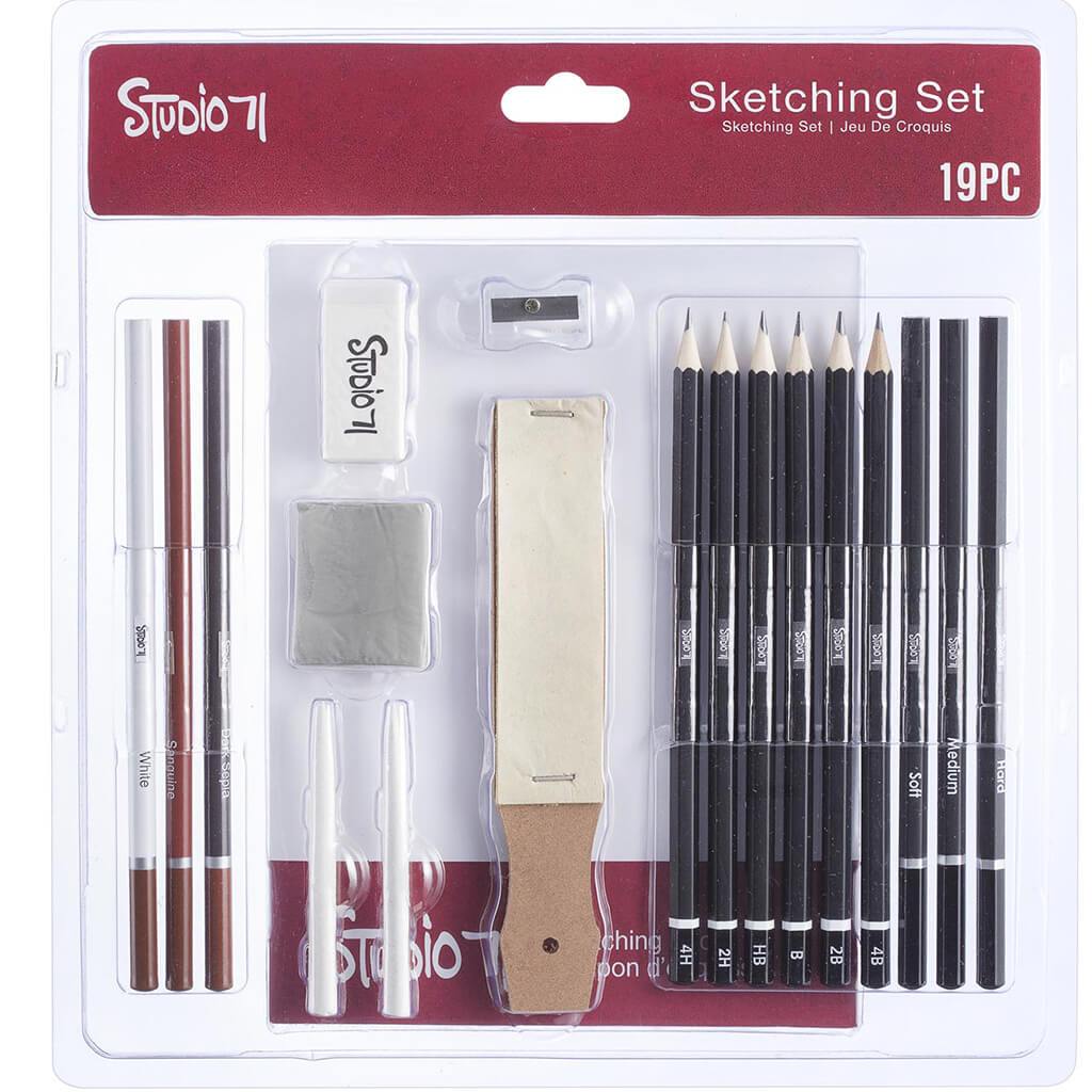 Studio 71 Sketching Set 19pc