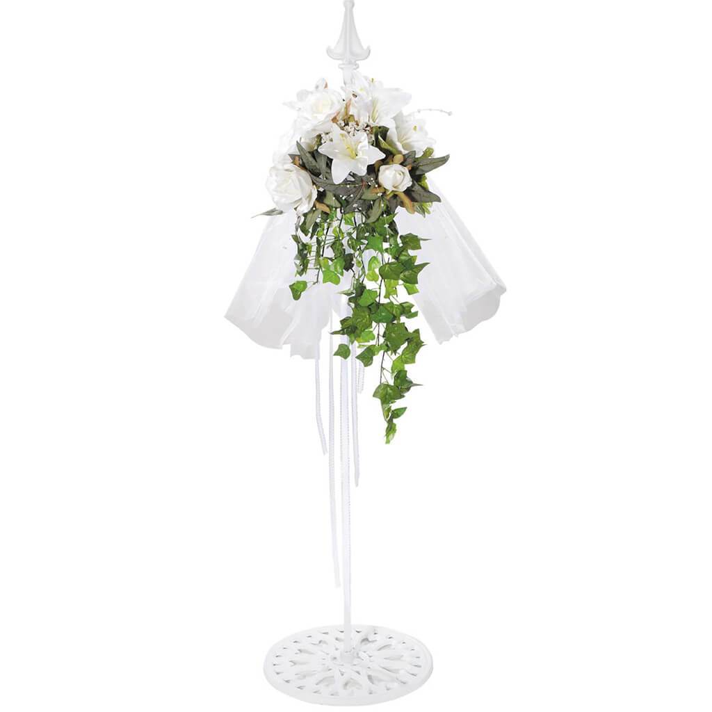 Adjustable Wedding Hanger White, 38in