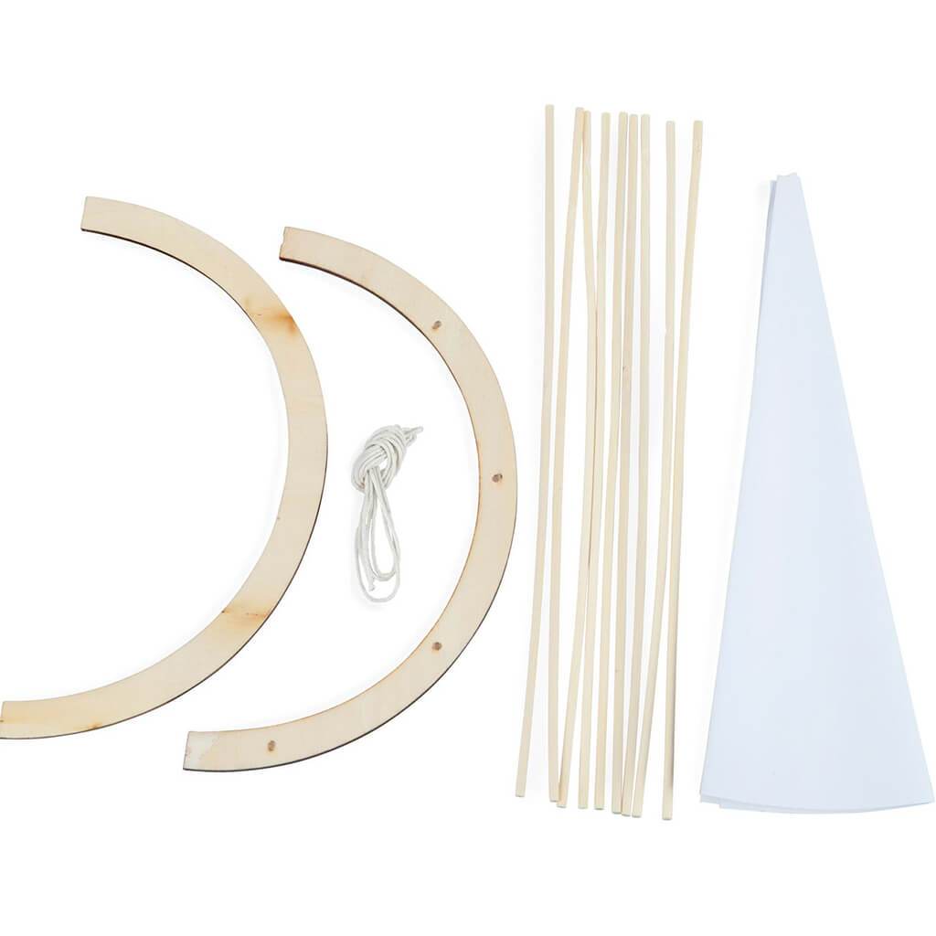 Tepee Wood Model Kit