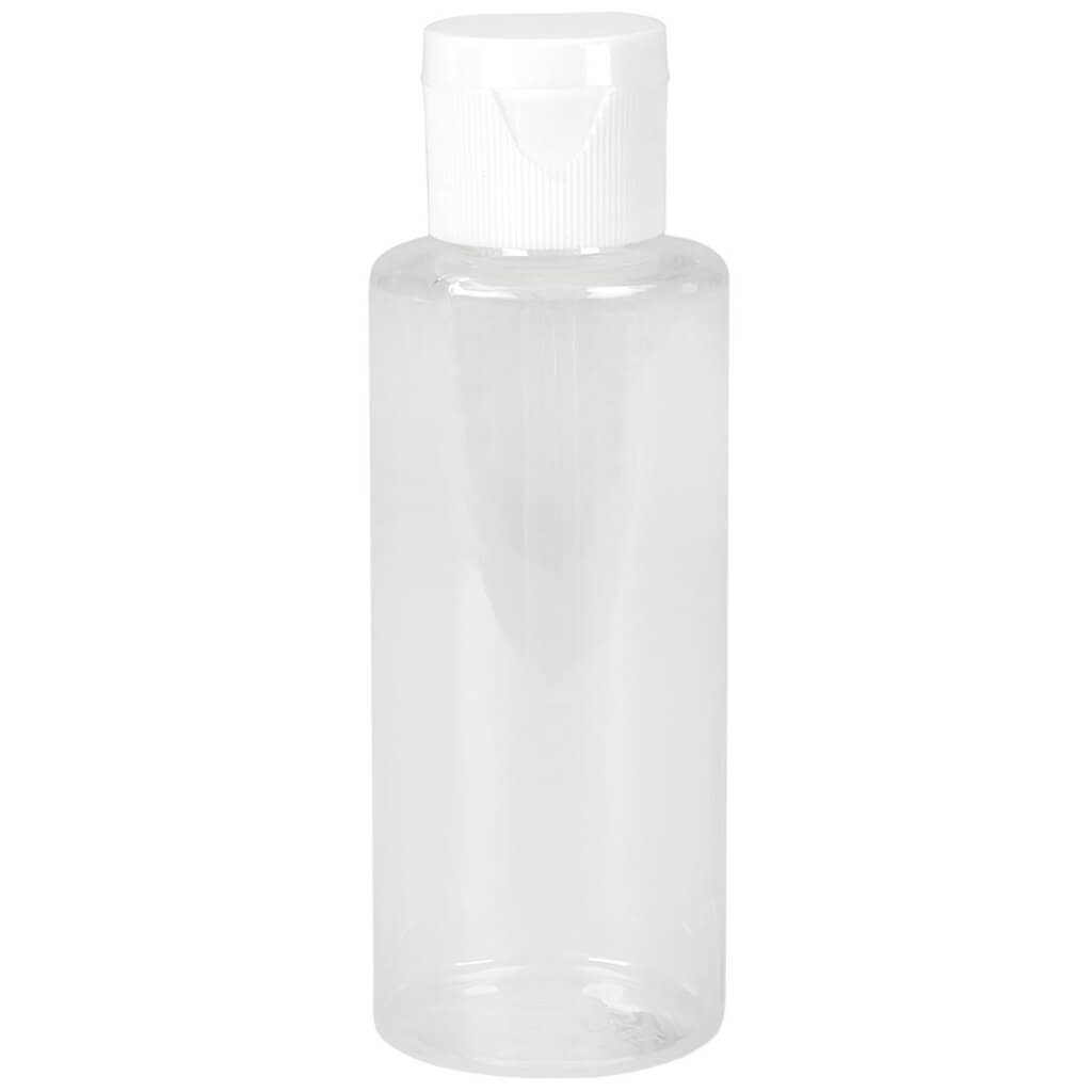 Plastic Bottle with Cap 2oz