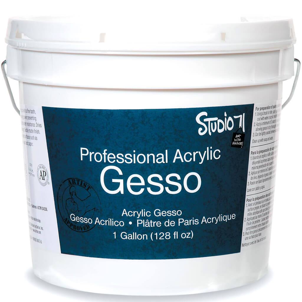 Professional Acrylic Gesso 1 Gallon