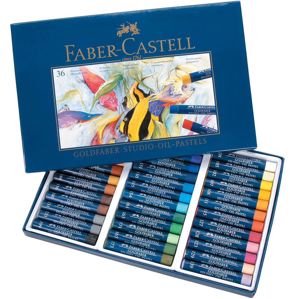 Faber Castell Goldfaber Studio Oil Pastel Color Set of 36