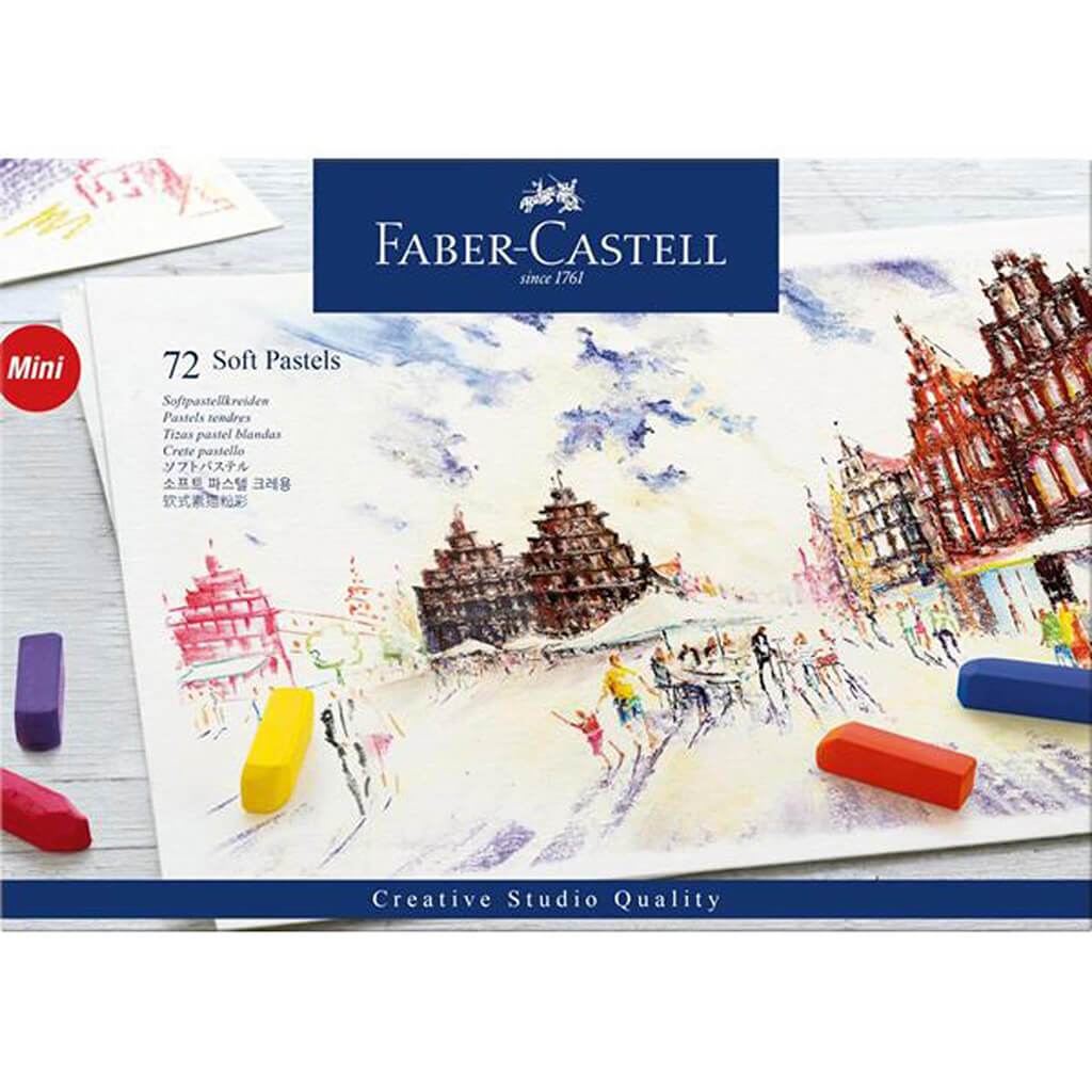 Faber Castell Creative Studio Soft Pastel Set of 72 Color