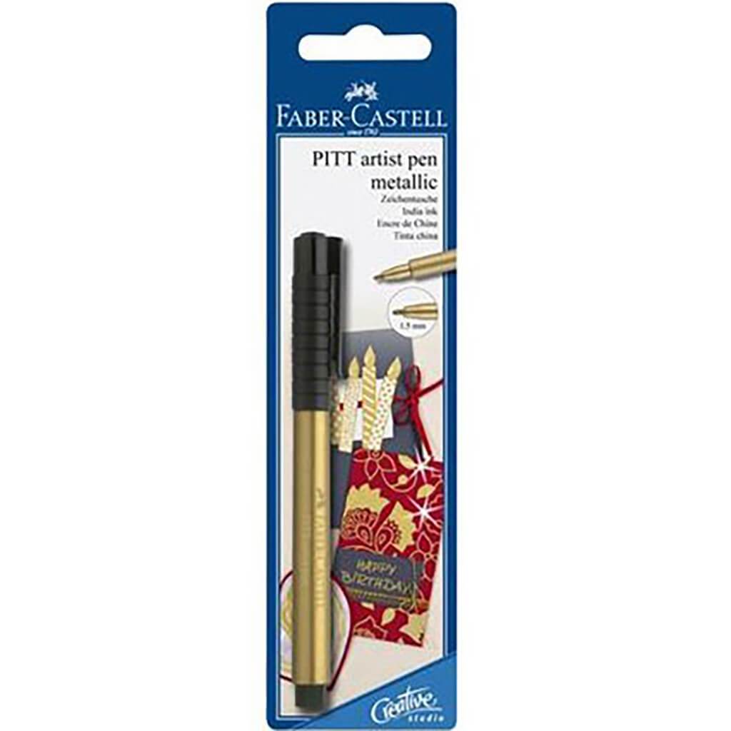 Pitt Artist Pens Metallic Gold