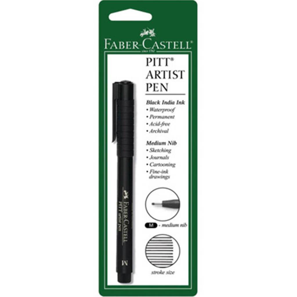 Pitt Artist Pen Black Medium Nib