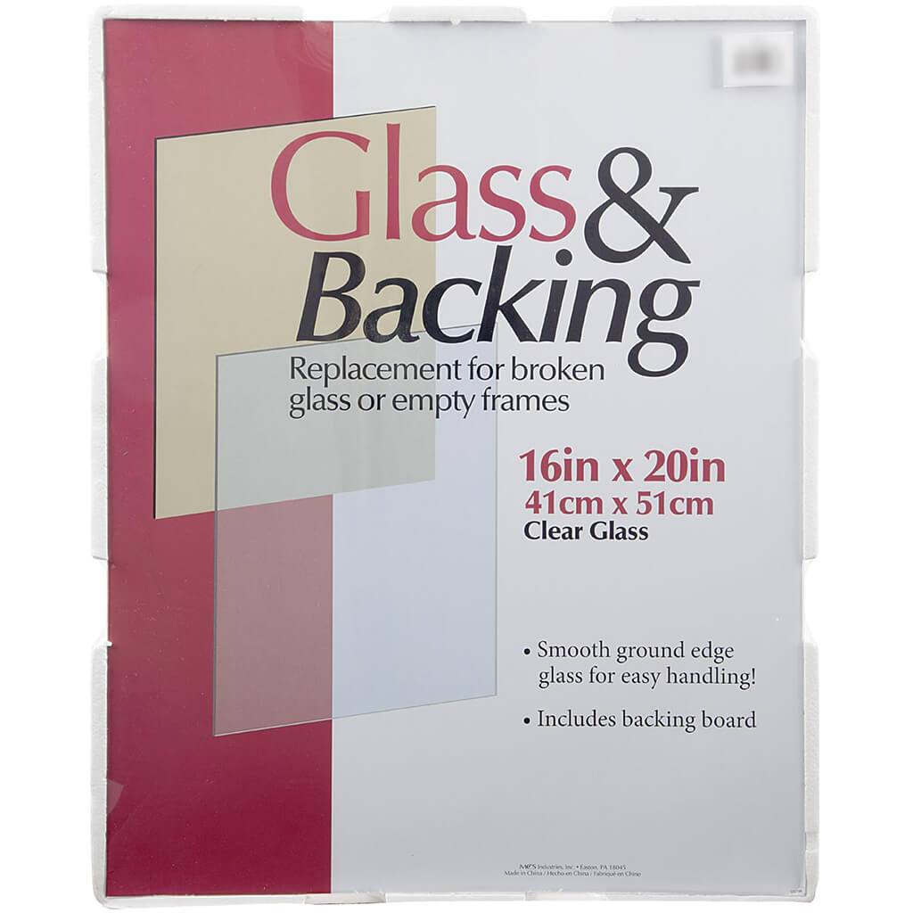 Glass and Backing