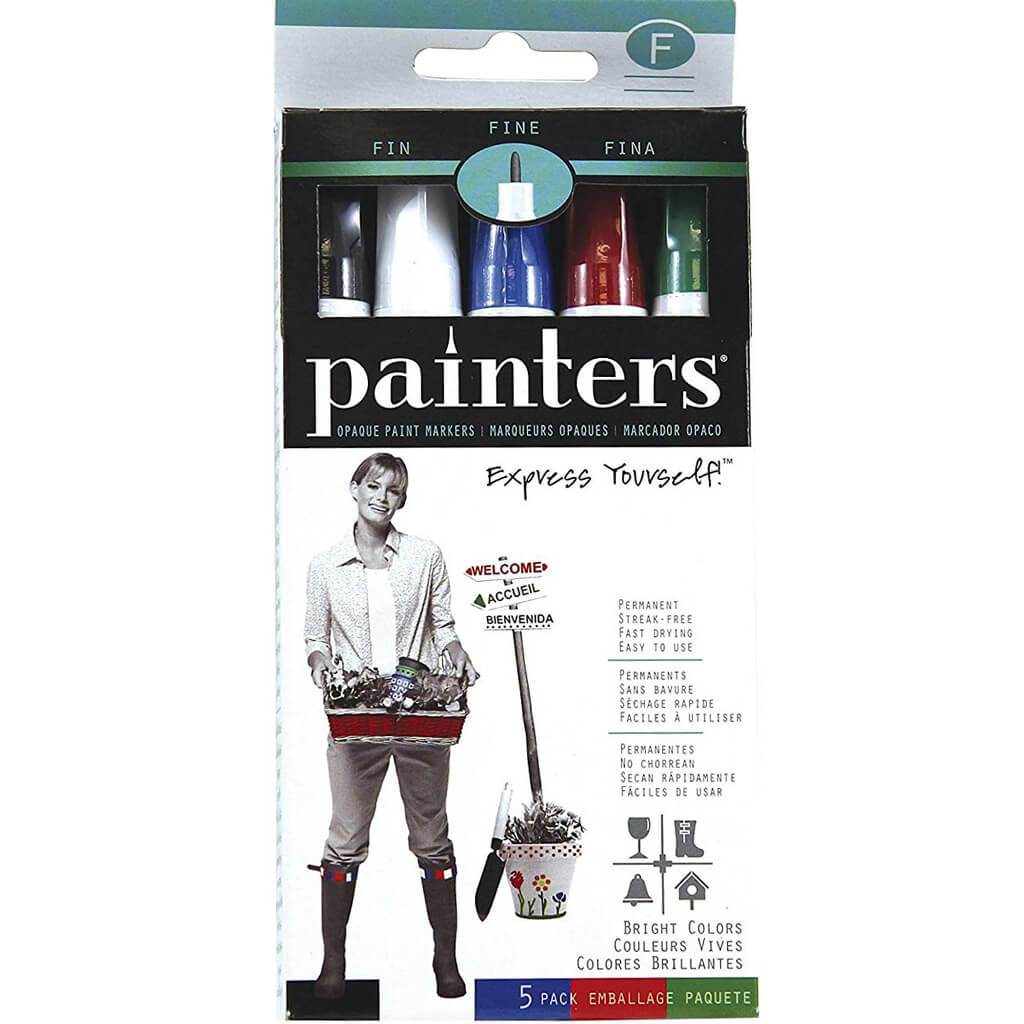 Painters Paint Marker Set Bright Colors