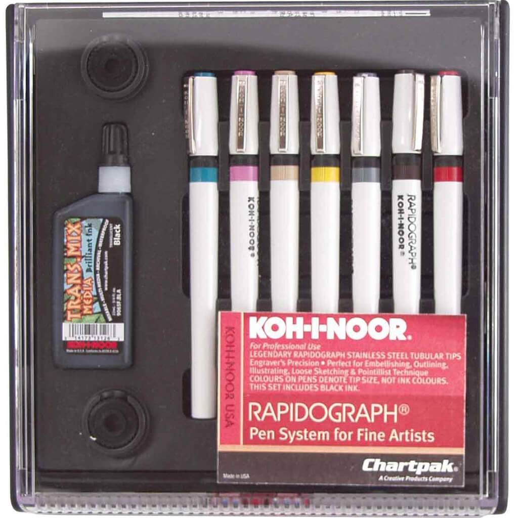 Rapidograph Technical Pen Set