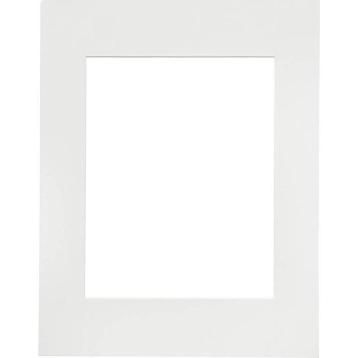 11x14 White Picture Frame Mat with 7.5 x 9.5 inch Opening