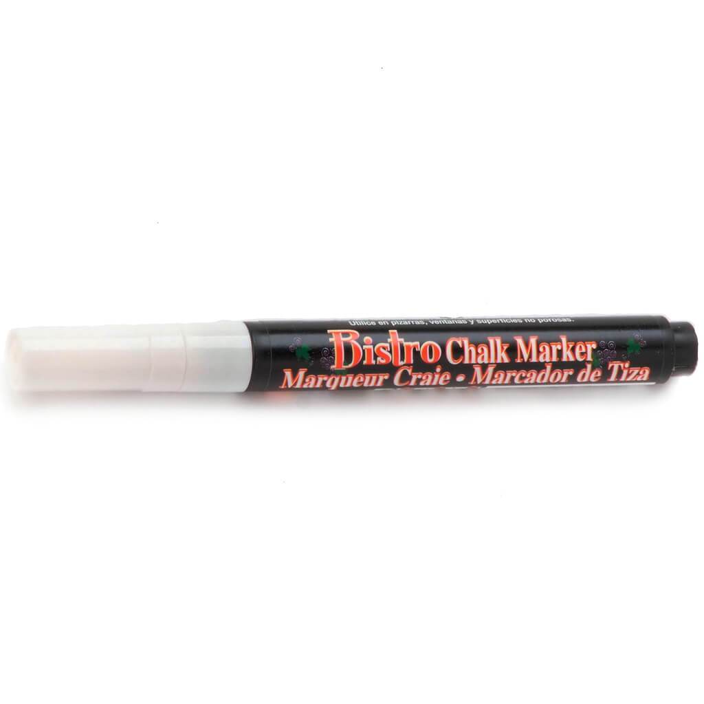 Bistro Chalk Marker Fine Point White