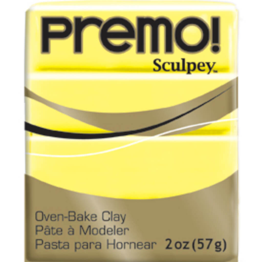 Sculpey Premo Polymer Clay 2oz Sunshine