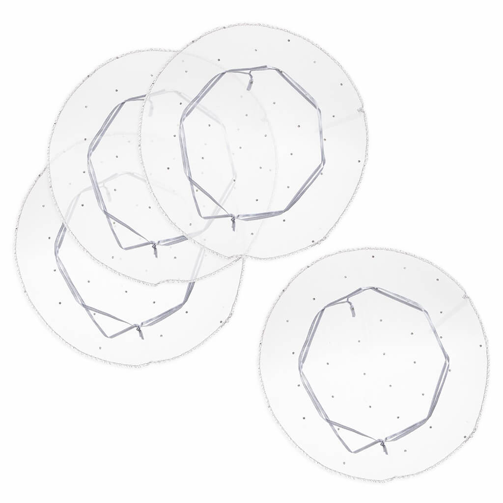 Fabric Favor Pouches Circles