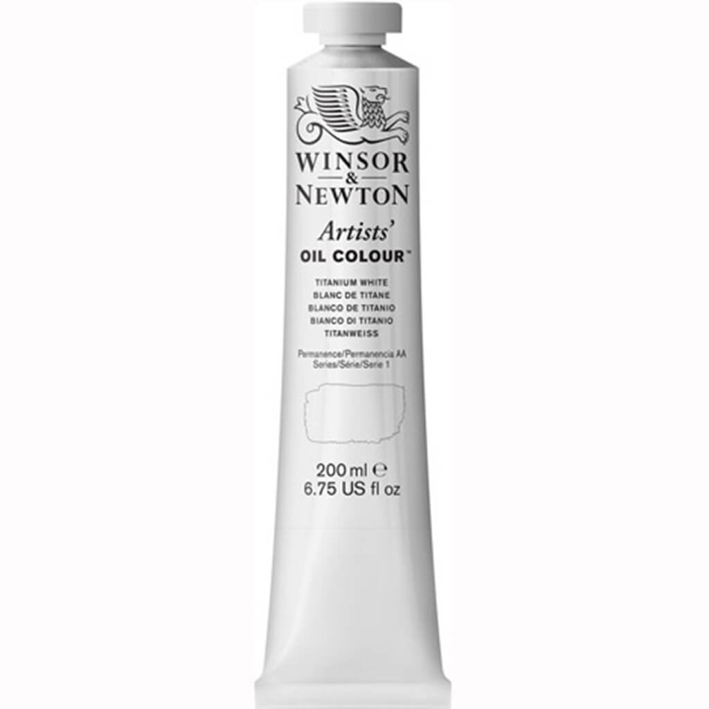 Artist Oil Color 200ml Titanium White