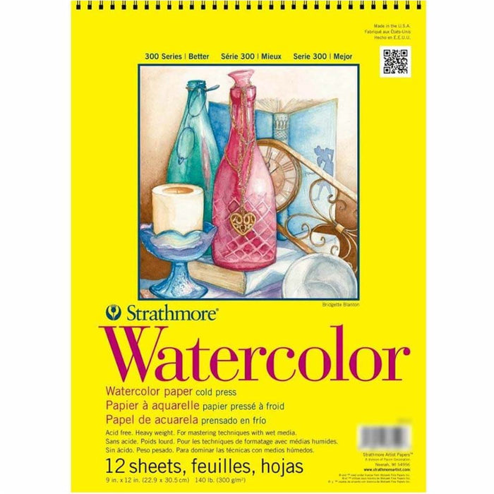 Strathmore 300 Watercolor Wire Bound 9in x 12in