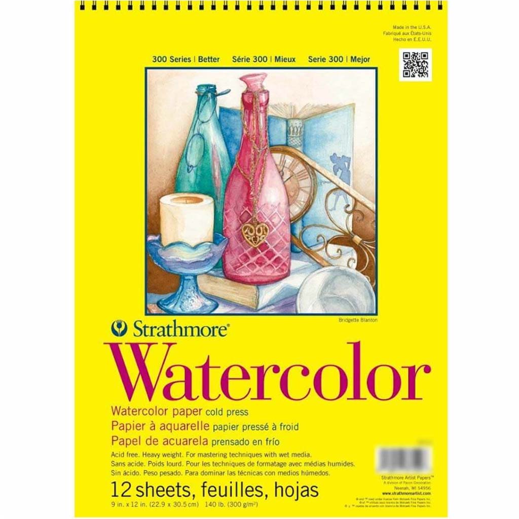 Strathmore 300 Watercolor Wire Bound 9in x 12in