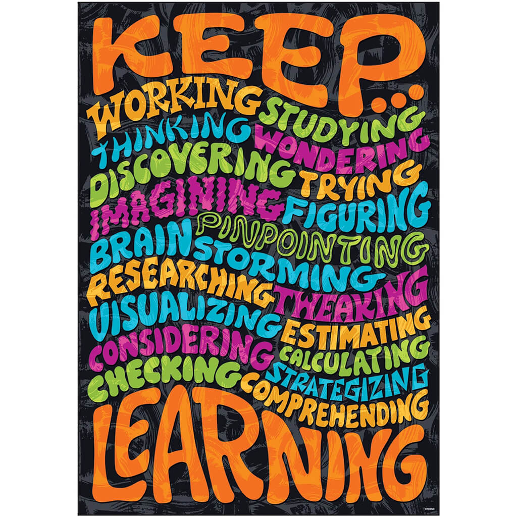 Keep Learning... Poster