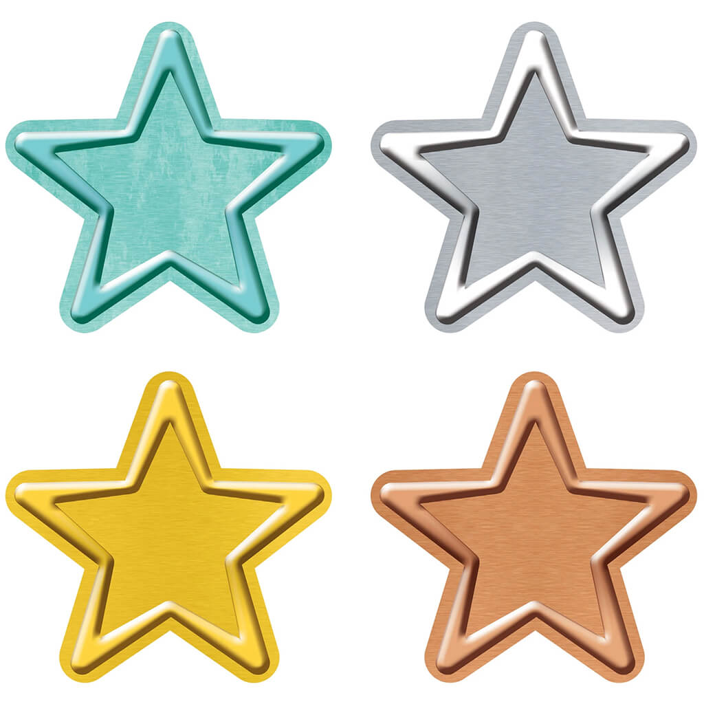 I Love Metal Stars Classic Accents Variety Pack