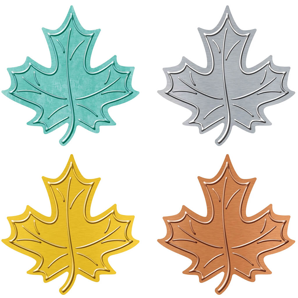 I Love Metal Leaves Classic Accents Variety Pack