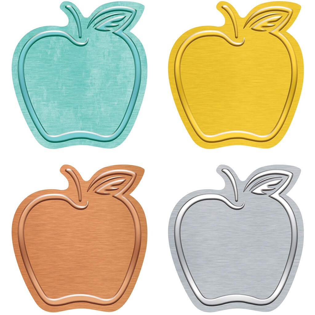I Love Metal Apples Mini Accents Variety Pack