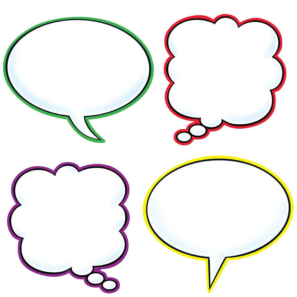 Speech Balloons Classic Accents Variety Pack 36ct