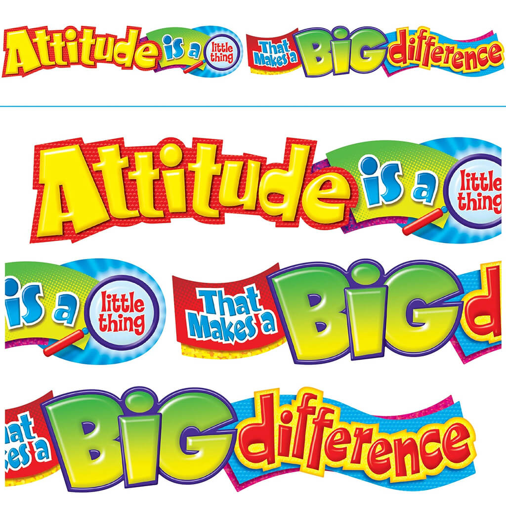 Attitude is a little thingking Banner