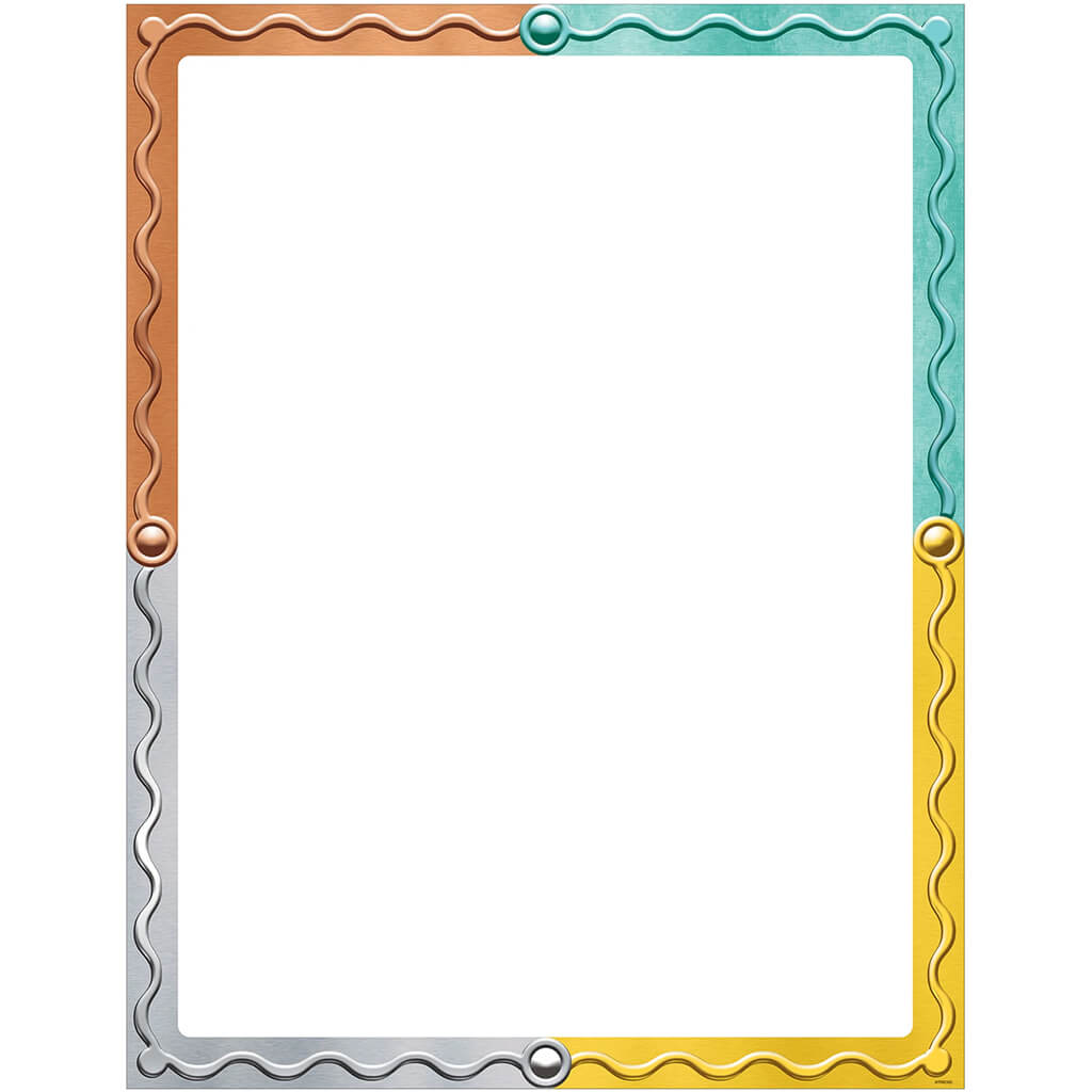 Blank I Love Metal Learning Chart