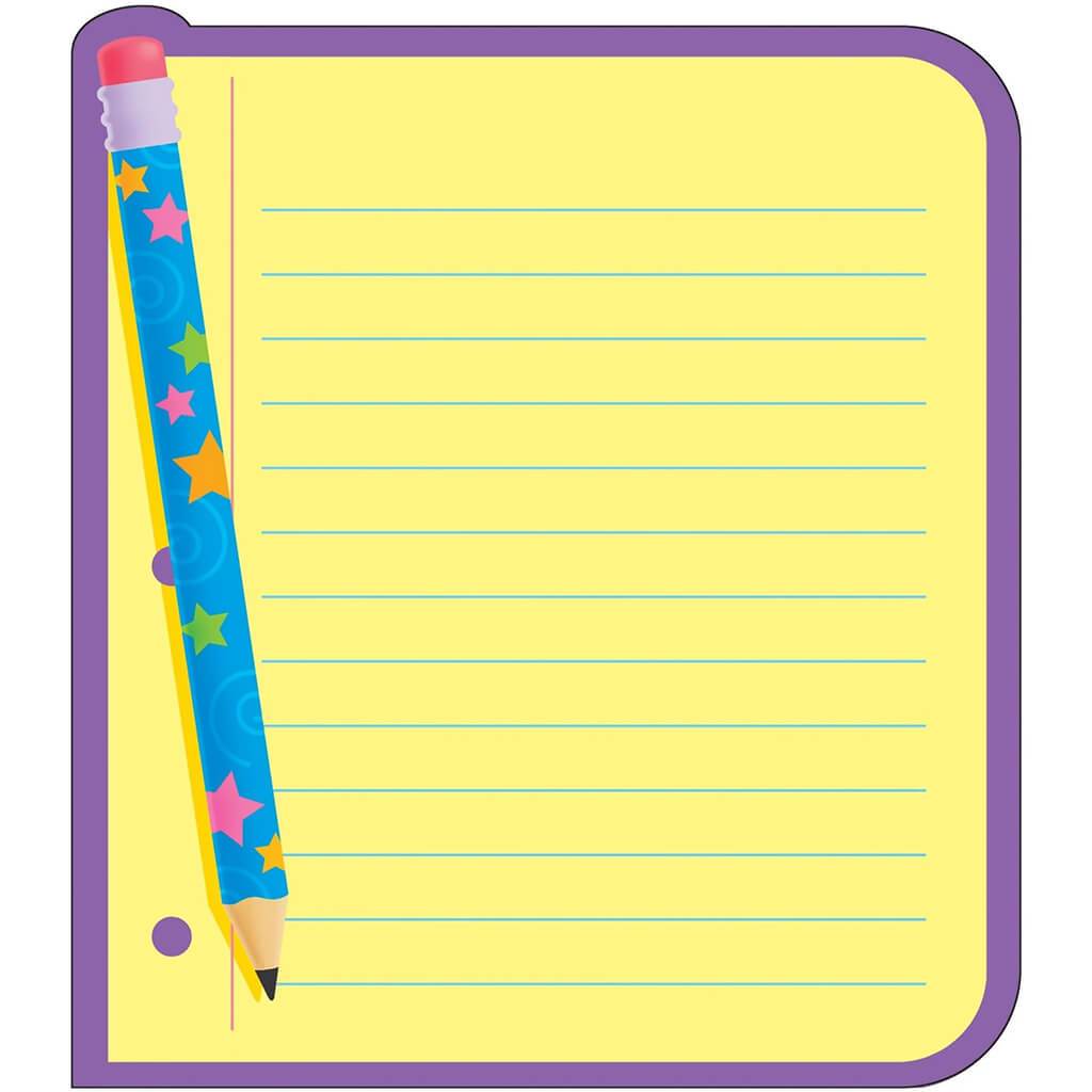 Note Paper Themed Kids Fun Note Pad