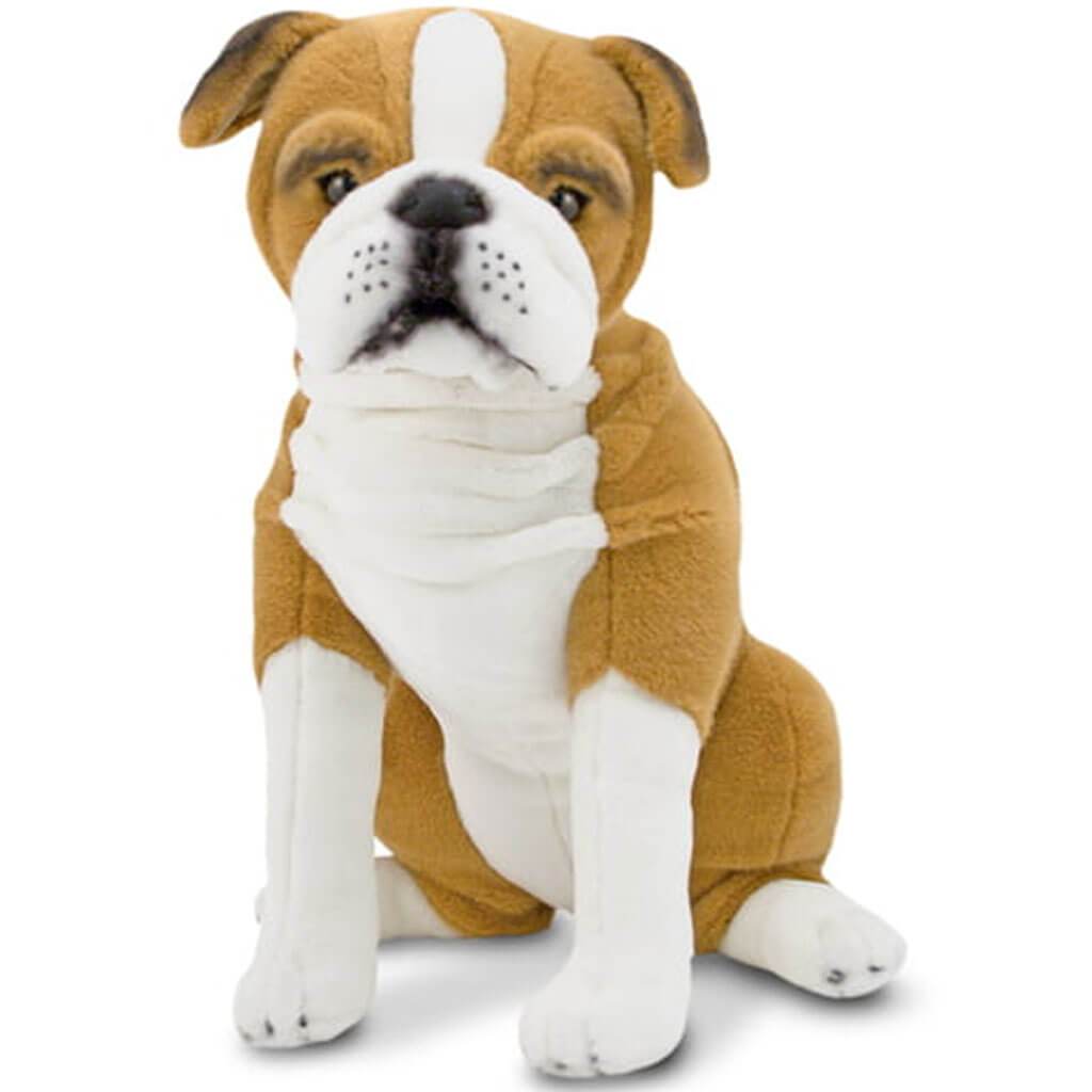 English Bulldog Dog Giant Stuffed Animal