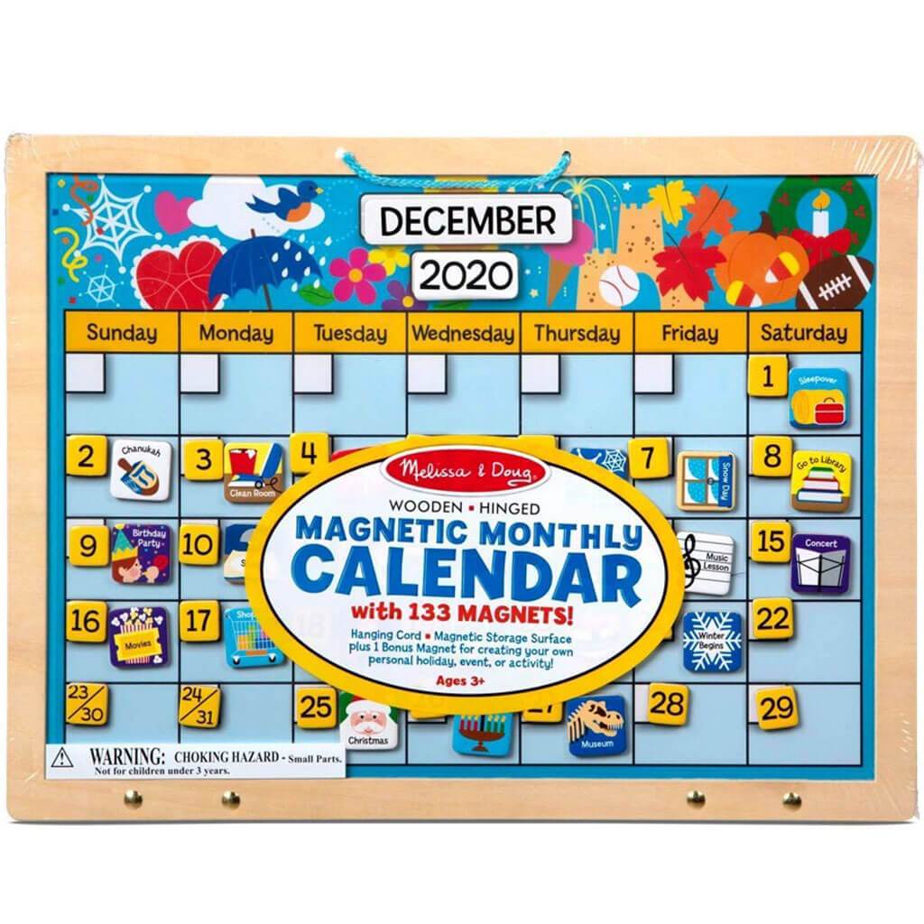 Monthly Magnetic Calendar
