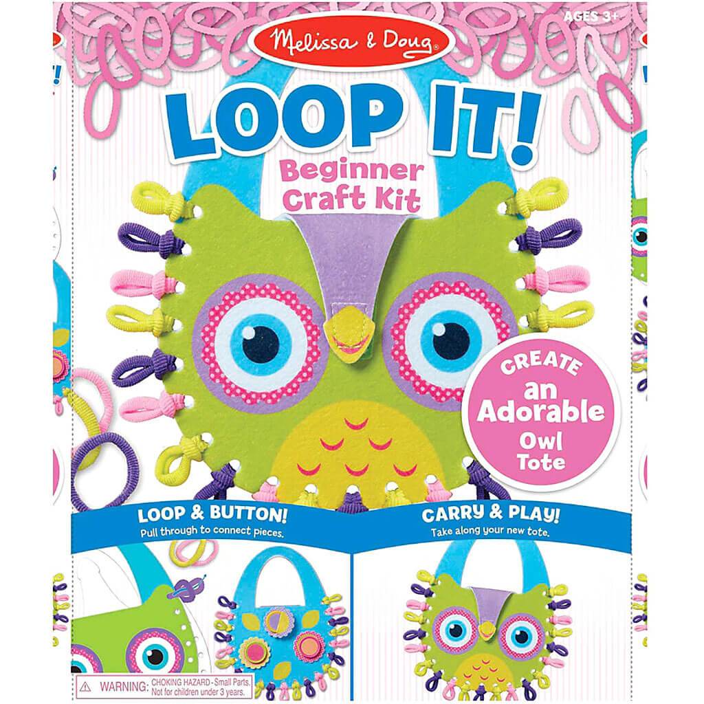 Loop It! Beginner Craft Kit Owl Tote