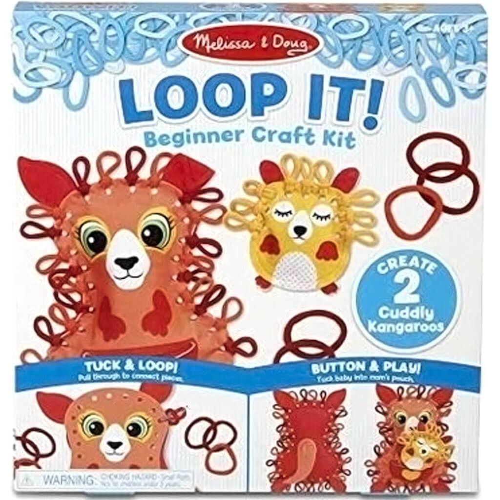 Loop It! Cuddly Kangaroos Beginner Craft Kit