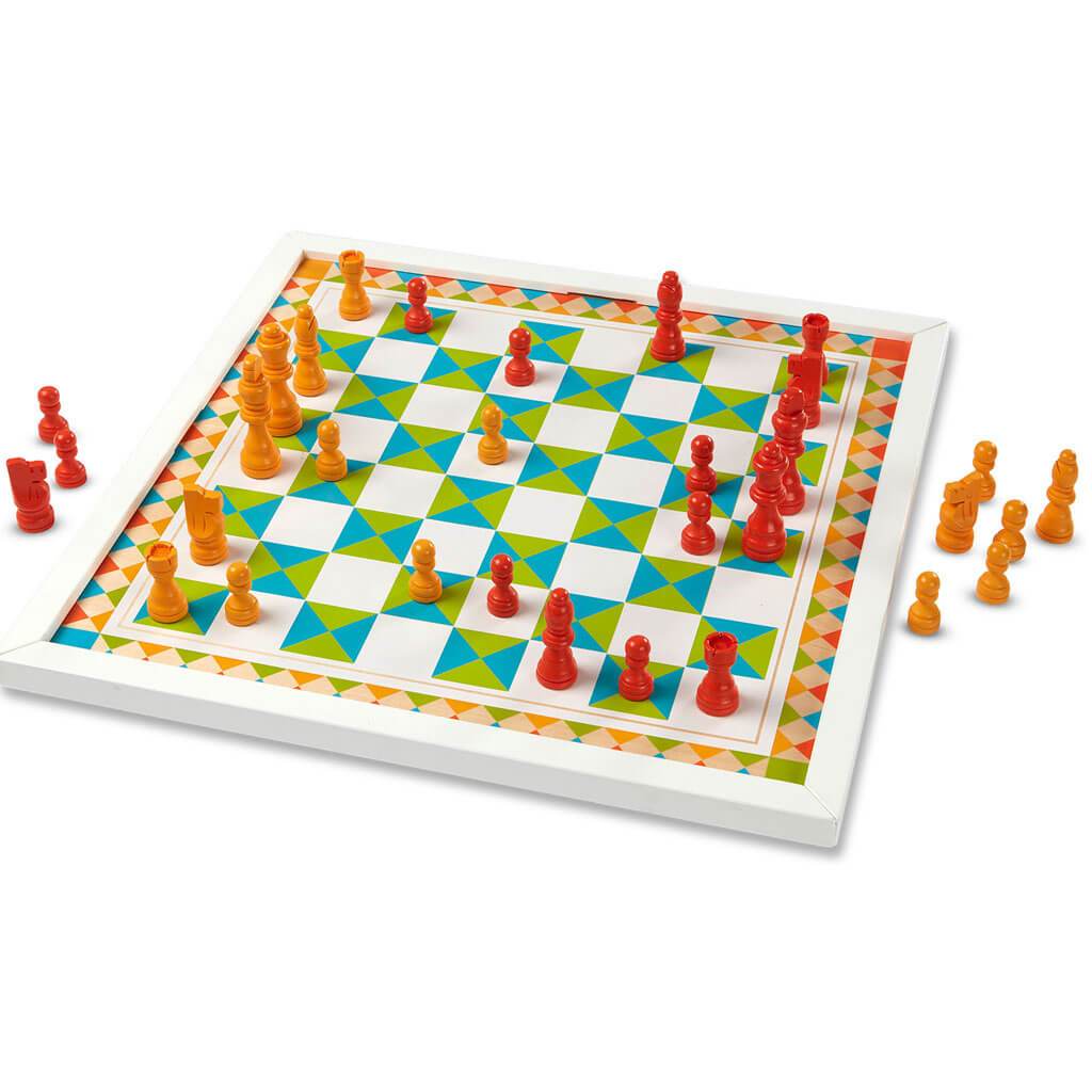 Wooden Chess &amp; Pachisi