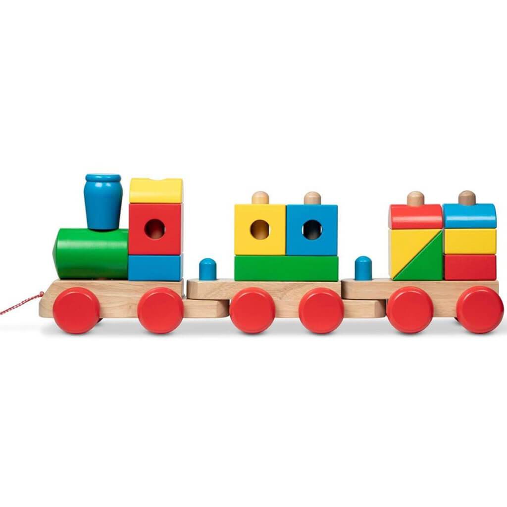 Jumbo Wooden Stacking Train Classic