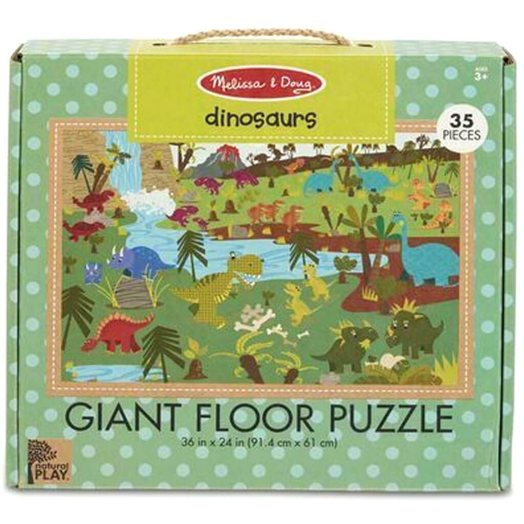 Natural Play Giant Floor Puzzle: Dinosaurs