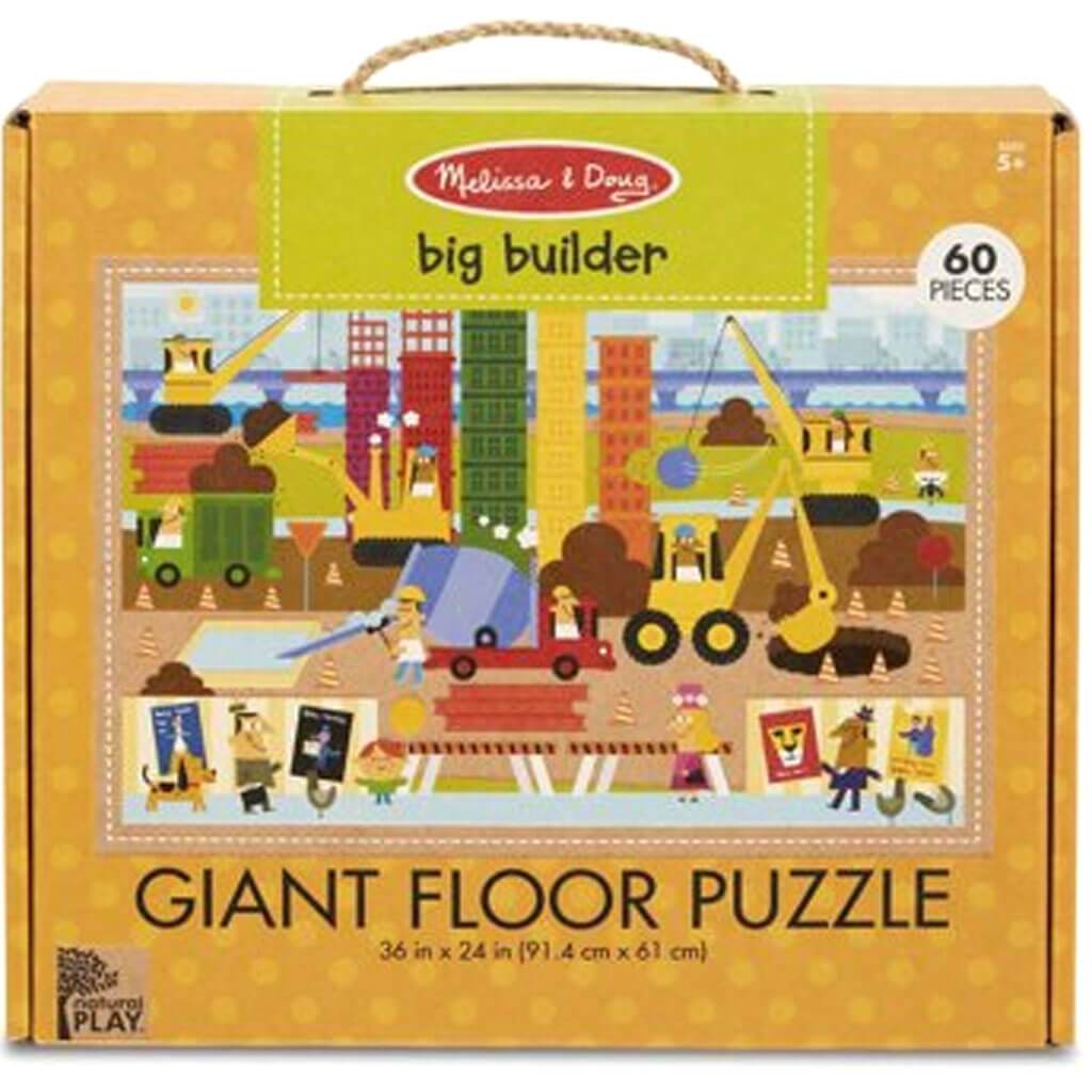 Natural Play Giant Floor Puzzle: Big Builder