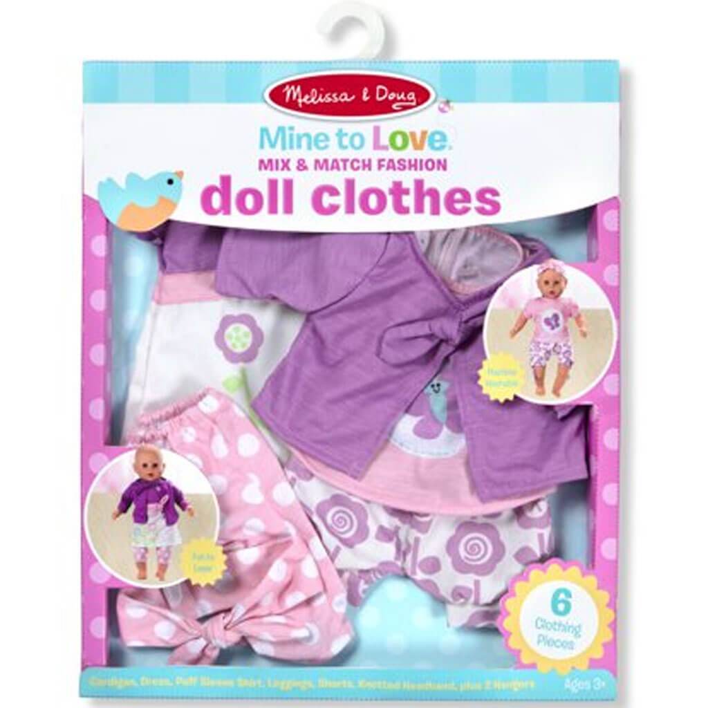 Mine to Love Mix &amp; Match Fashion Doll Clothes