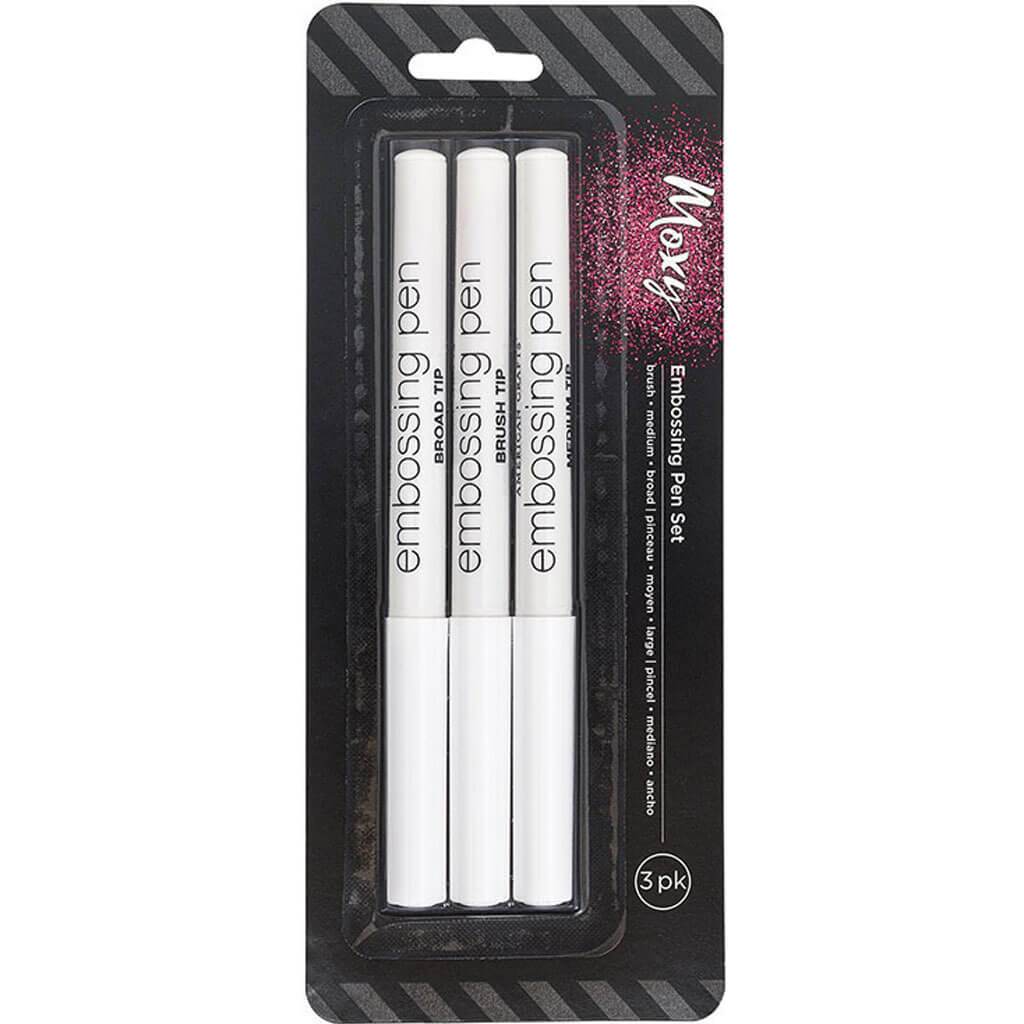 Moxy Embossing Pens 3pcs