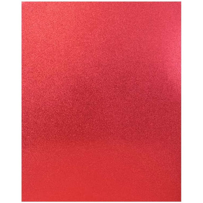 Red Glitter Poster Board 22in x 28in Acid-Free Heavyweight Craft Board
