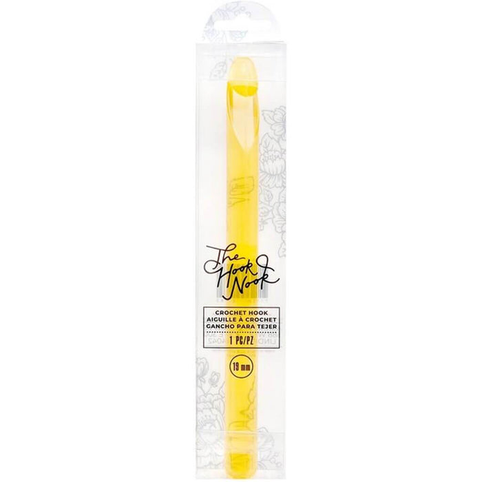 The Hook Nook Jumbo Crochet Hook 19mm Gold Resin