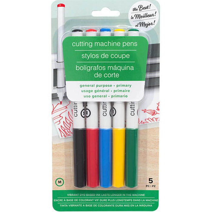 Cutting Machine Pens General Purpose Medium Tip Primary, 5pcs
