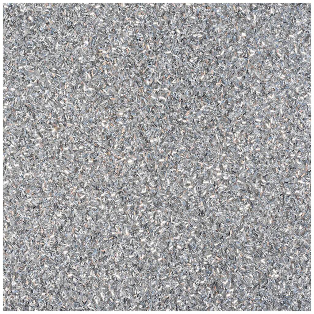 Specialty Paper Glitter Tinsel 12in x 12in Silver