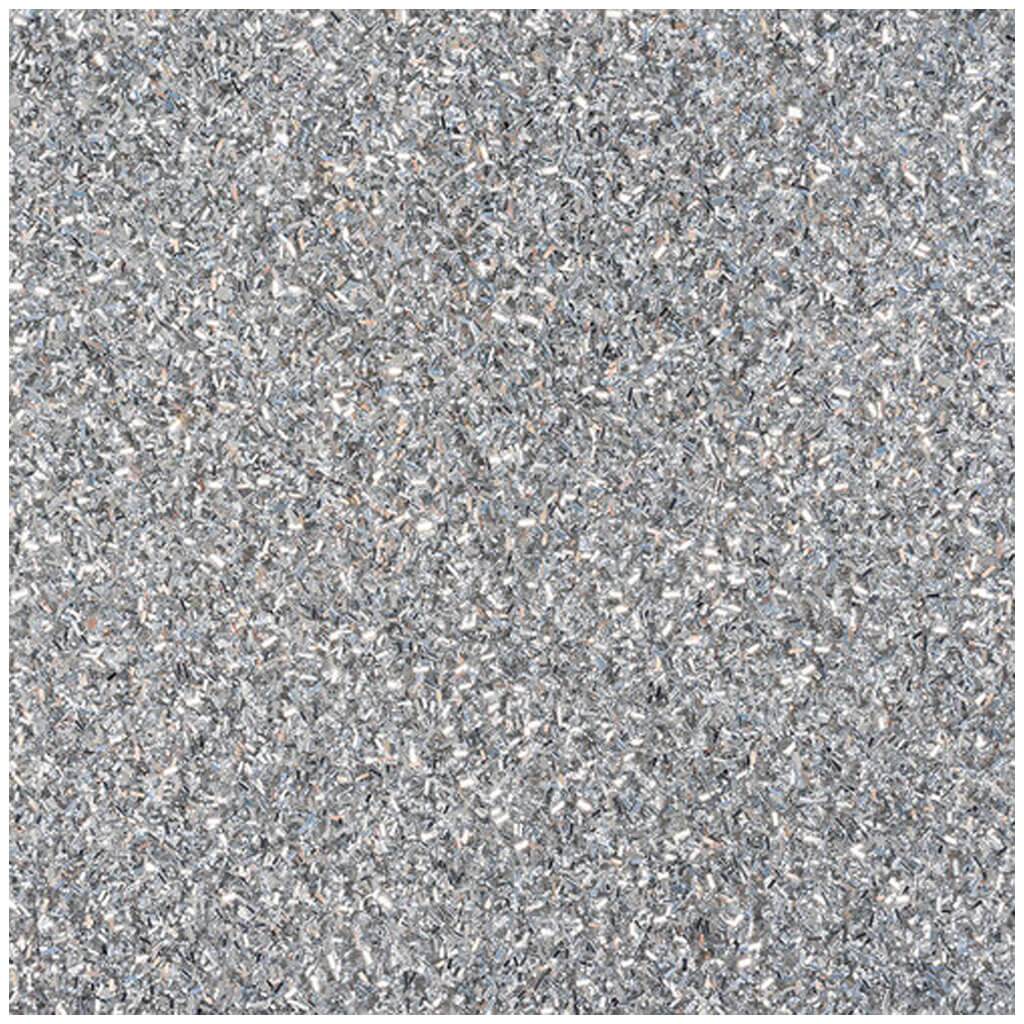 Specialty Paper Glitter Tinsel 12in x 12in Silver