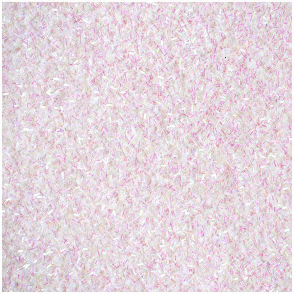 Specialty Paper Glitter Tinsel 12in x 12in Crystal