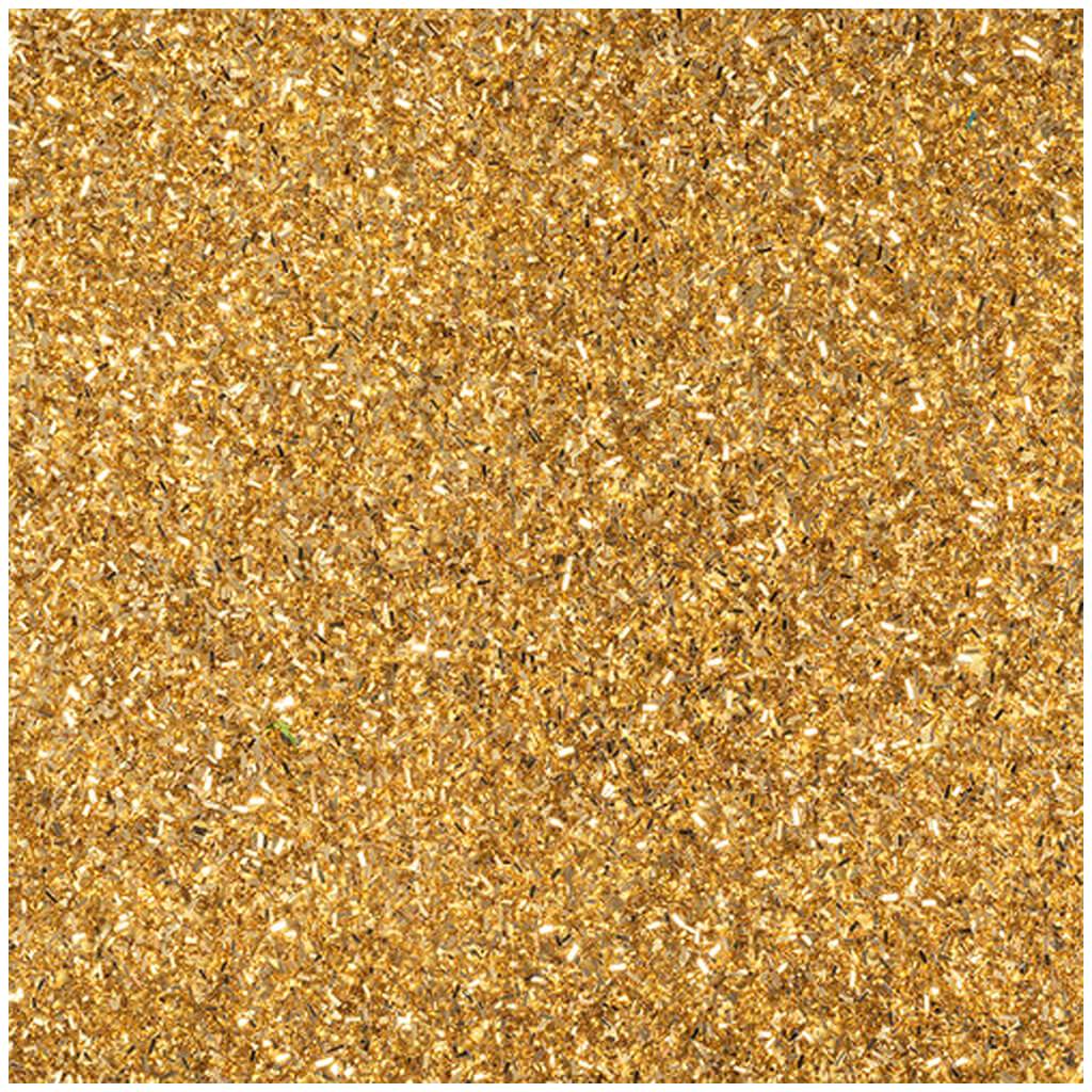 Specialty Paper Glitter Tinsel 12in x 12in Gold