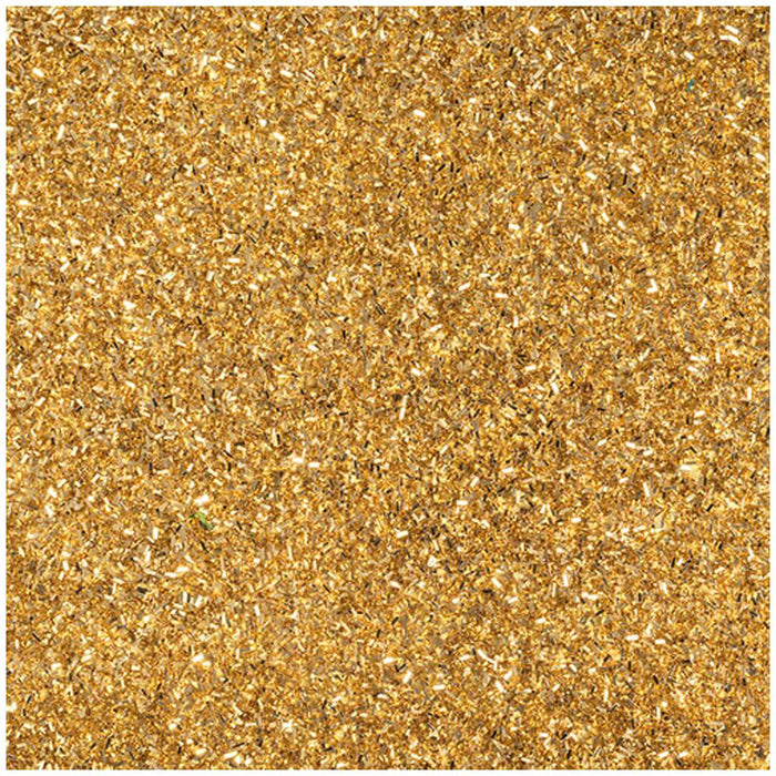 Tinsel Gold Glitter Specialty Cardstock 12in x 12in Sheet