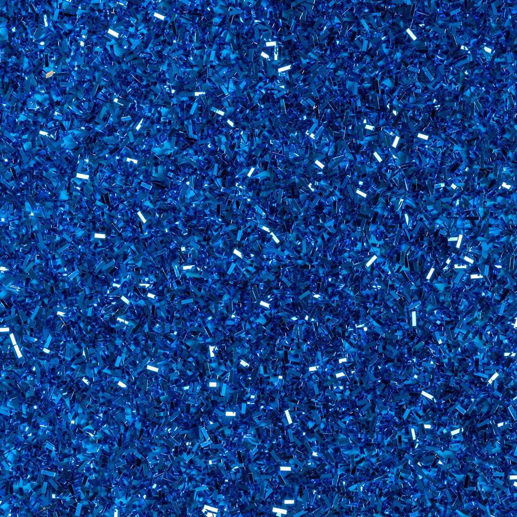 Specialty Paper Glitter Tinsel 12in x 12in Marine