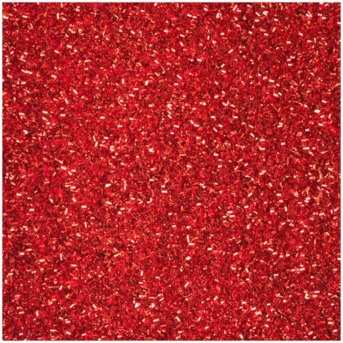Tinsel Crimson Glitter Specialty Cardstock 12in x 12in Sheet