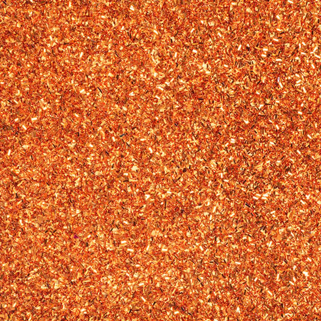 Specialty Paper Glitter Tinsel 12in x 12in Carrot